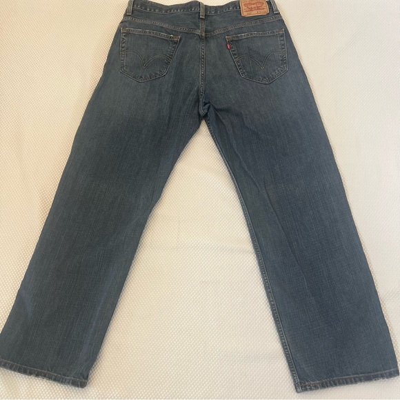 Levi’s Blue Relaxed Straight Fit 559 Jeans B17/16 - Picture 5 of 14